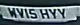 License Plate Crop isolated by FastPlateOCR